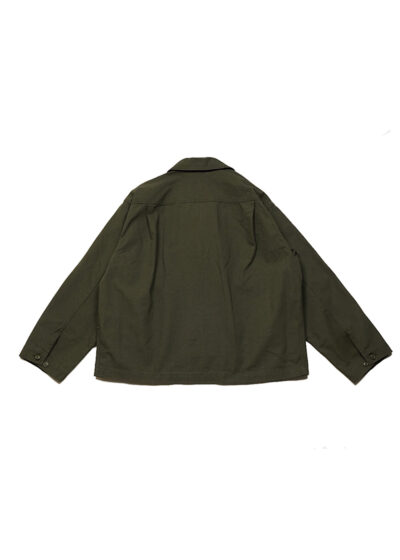 Engineered Garments Workaday Sea Bees Jacket Olive Heavyweight Cotton Ripstop