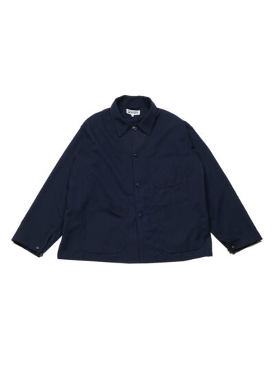 Engineered Garments WORKADAY Utility Jacket- Dk.Navy Poly Wool Twill Gabardine