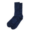 ROTOTO Organic Cotton Indigo 2-tone Socks