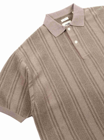 nanamica Knit Polo Sweater - Beige