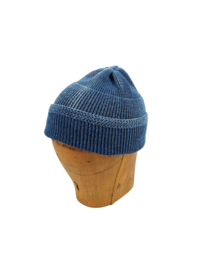 ROTOTO Indigo Mil Watch Cap - Light Indigo