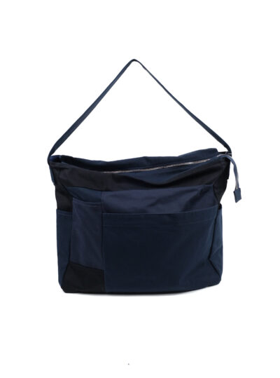 nanamica Cotton Canvas Shoulder Bag - Navy