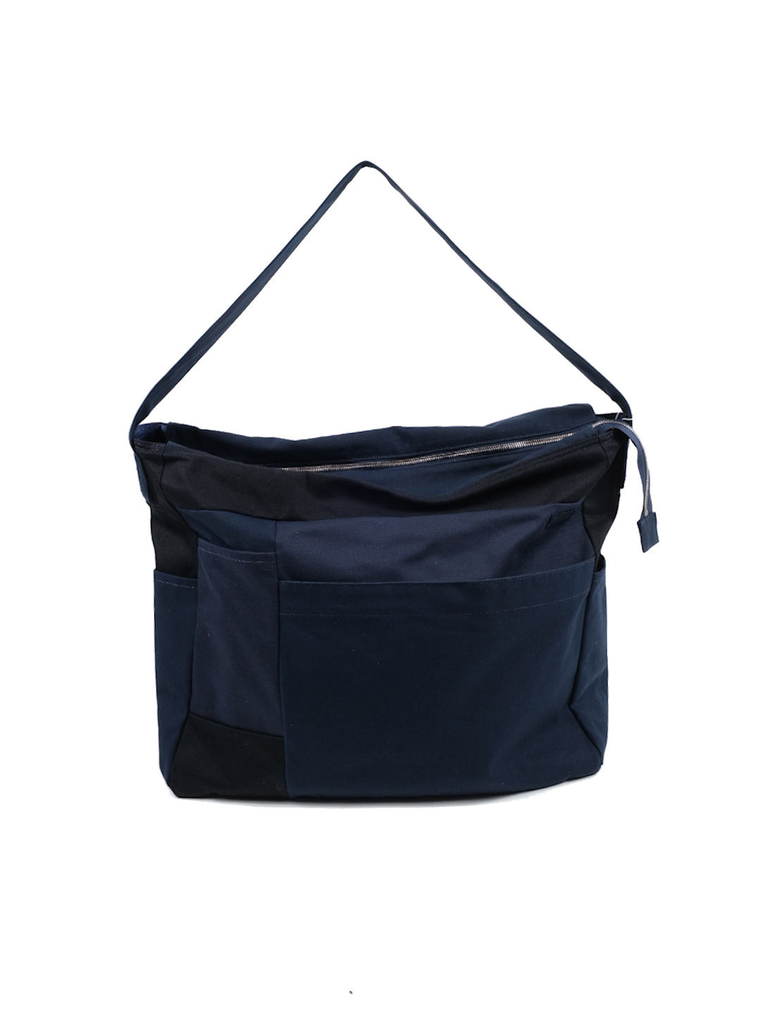 nanamica Cotton Canvas Shoulder Bag - Navy