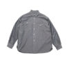 nanamica Regular Collar Chambray Shirt - Gray