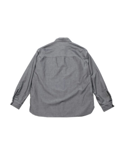 nanamica Regular Collar Chambray Shirt - Gray