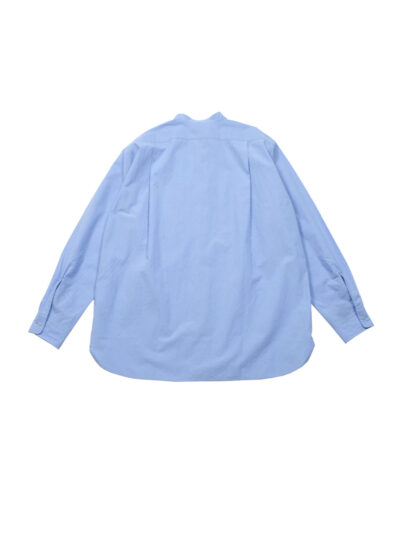 nanamica Band Collar Wind Shirt - Sax