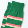 Rototo_Ruguby Stripe Socks_Green