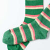 Rototo_Ruguby Stripe Socks_Green