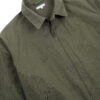Claigton Jacket - Olive Cotton Sanded Cloth