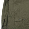Claigton Jacket - Olive Cotton Sanded Cloth