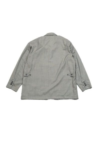 Loiter Jacket - Grey Micro Houndstooth Tropical Wool