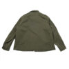 Claigton Jacket - Olive Cotton Sanded Cloth