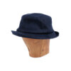 Porkpie Hat - Indigo Industrial 8oz Denim