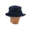 Porkpie Hat - Indigo Industrial 8oz Denim
