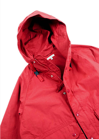Engineered Garments 26SS Lt Parka RedLt Weight Nyco Poplin