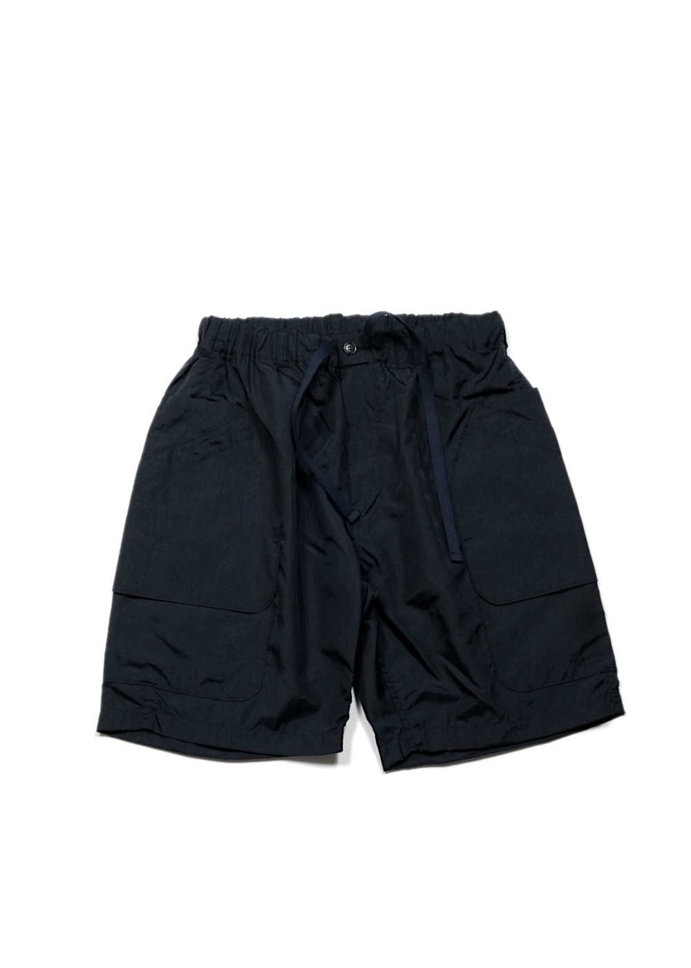 #2323E-CNN E-Z DEE's Shorts : crinkle nylon taffeta navy