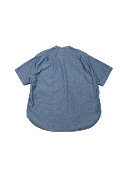 Alternative view of #3213SB-CC NAVY CUT - Band S/S : classic chambray indigo